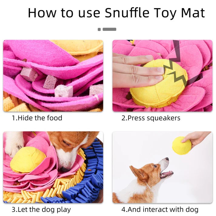PawzNDogz Snuffle Mats: Level 3 | Bark Slope