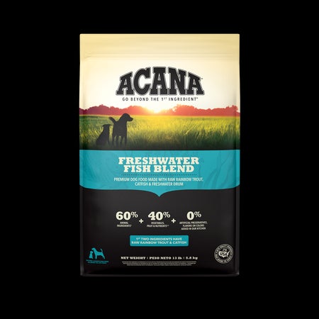 Acana heritage freshwater shop fish dry dog food