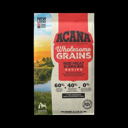 Acana Grain Inclusive Canine Dry Food Red Meat Recipe Wholesome