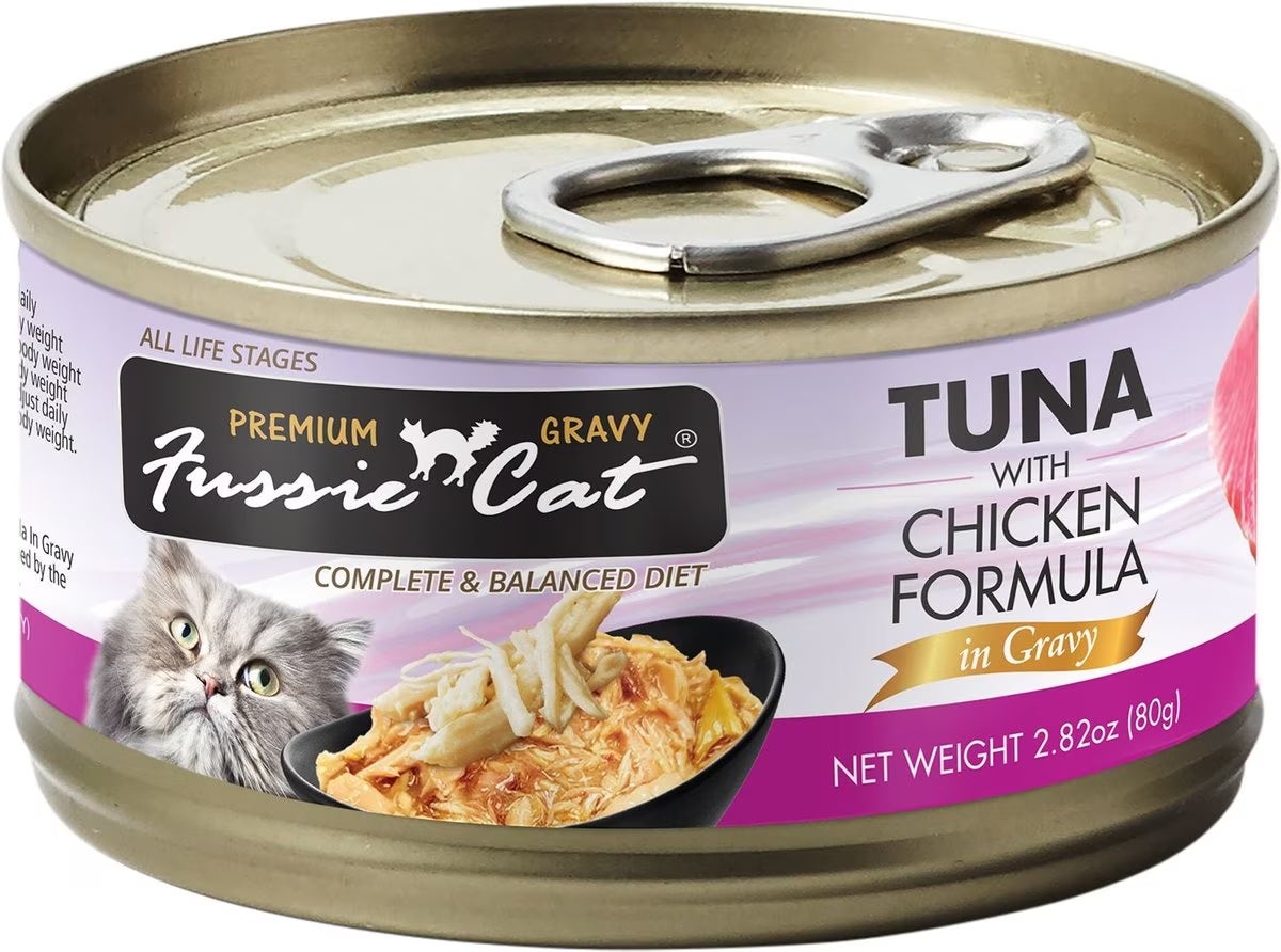 Fussie cat chicken in sales gravy